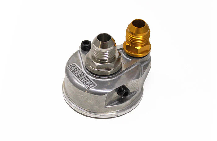 GReddy TRUST Japan TYPE-F OIL BLOCK ADAPTER, ENG: M20XP1.5, 57MM O-RING, 10AN - (12401135)
