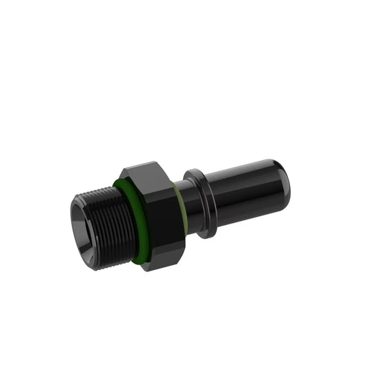 GReddy Performance Parts GREDDY PRO/SPEC TO MALE ORB ADAPTER(s) - BLACK - 12870400 - 04 Pro/Spec to 04 Male ORB Adapter