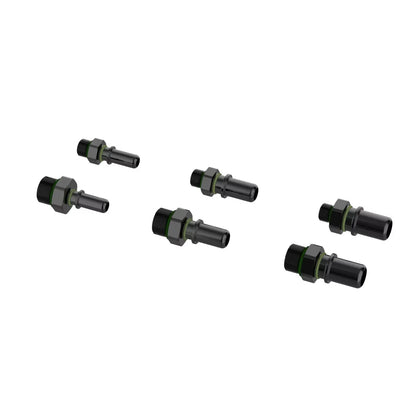 GReddy Performance Parts GREDDY PRO/SPEC TO MALE ORB ADAPTER(s) - BLACK - 12871600 - 16 Pro/Spec to 16 Male ORB Adapter
