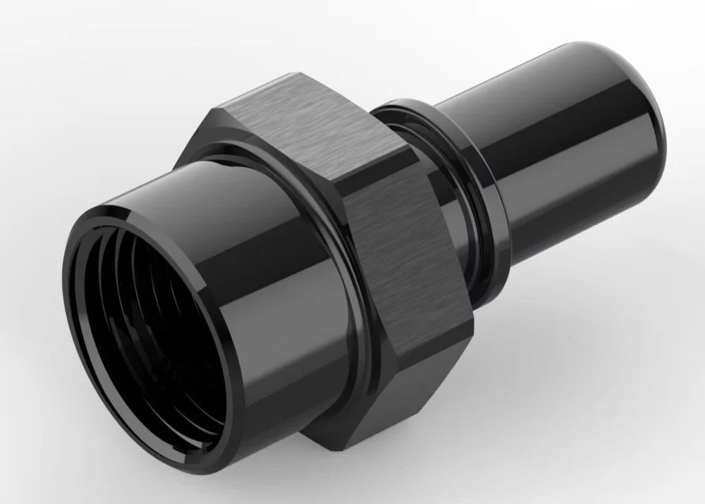 GReddy Performance Parts GREDDY PRO/SPEC TO FEMALE AN ADAPTER(s) - BLACK - 12872003 - 20 Pro/Spec to 20 Female AN Adapter