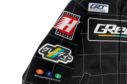 GReddy Performance Parts HUF x GReddy Racing Team Jacket - Black - 14200002 - Medium