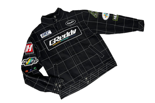 GReddy Performance Parts HUF x GReddy Racing Team Jacket - Black - 14200001 - Small