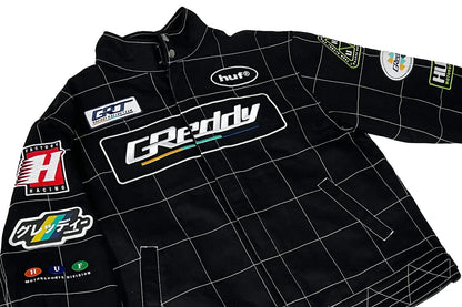 GReddy Performance Parts HUF x GReddy Racing Team Jacket - Black - 14200002 - Medium