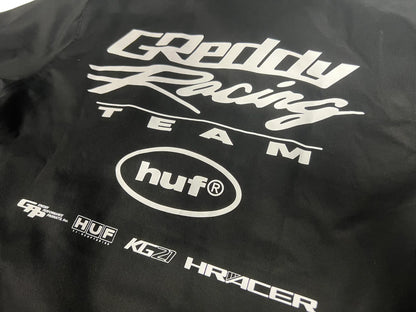 GReddy Performance Parts HUF x GReddy Performance Formula Jacket - Black. (11/21 ONLINE RELEASE) - 14200071 - Small