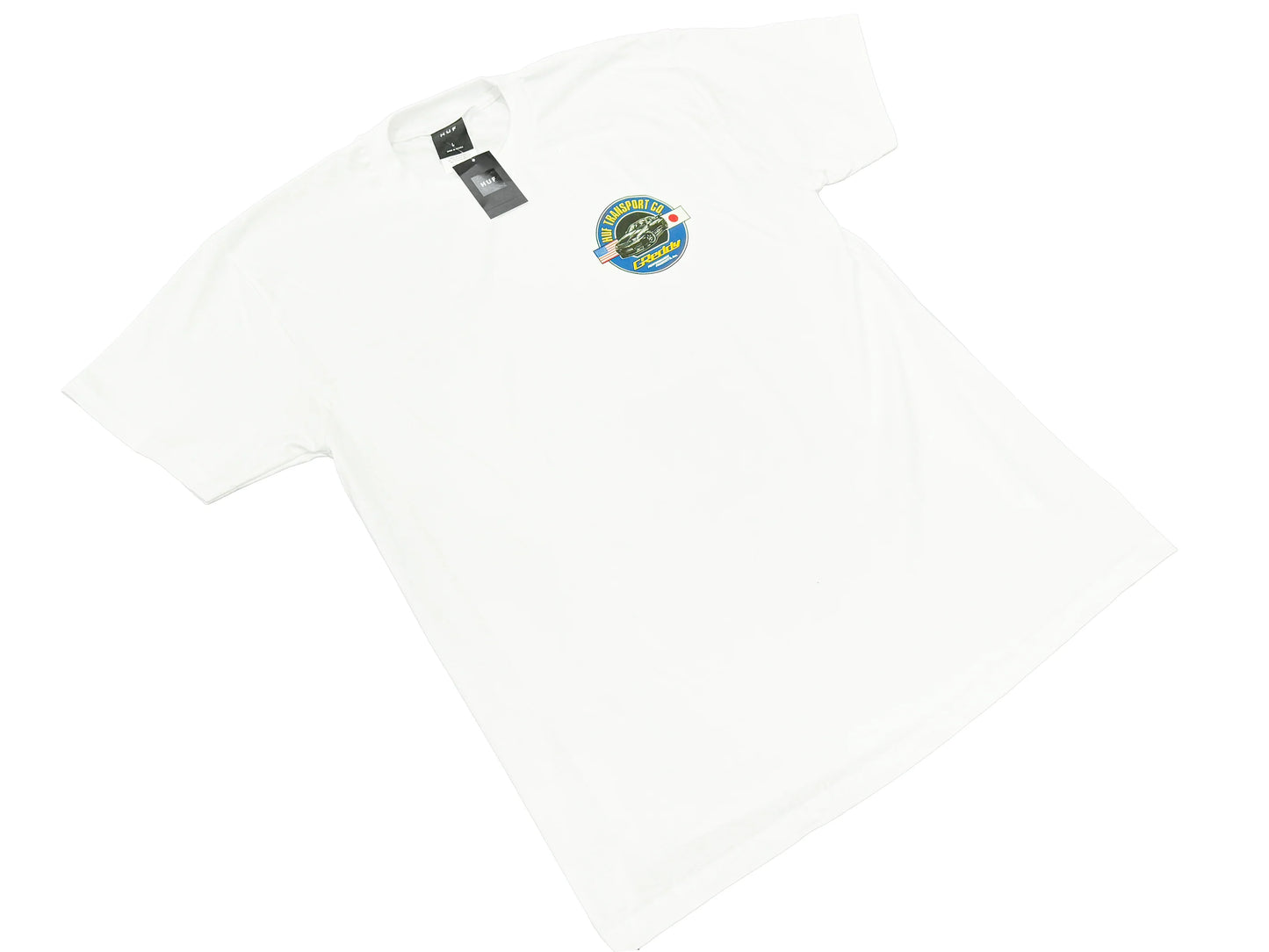 GReddy Performance Parts HUF x GReddy Transport S/S Tee - White (Collection drops 4/24) - 14210161 - Small
