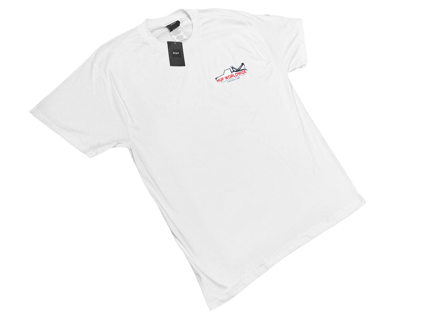 GReddy Performance Parts HUF x GReddy Tour S/S Tee - White (Collection drops 4/24) - 14210182 - Medium