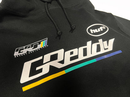 GReddy Performance Parts HUF x GReddy Drift Pullover- Black (11/21 ONLINE RELEASE) - 14210032 - Medium