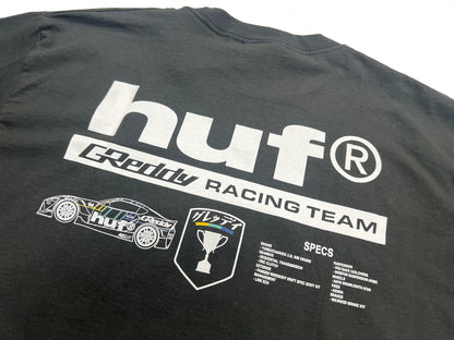 GReddy Performance Parts HUF x GReddy Racing Performance (oversized) Tee - Washed Black (11/21 ONLINE RELEASE) - 14210046 - XXXL
