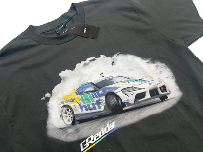 GReddy Performance Parts HUF x GReddy Racing Performance (oversized) Tee - Washed Black (11/21 ONLINE RELEASE) - 14210046 - XXXL