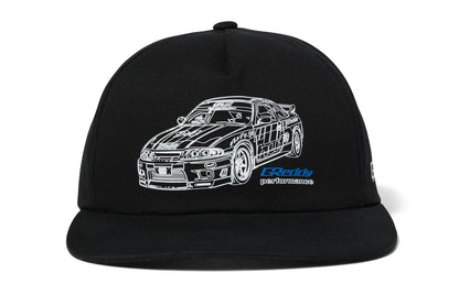 GReddy Performance Parts HUF x GReddy Diagram Snapback Hat - Black (Collection drops 4/24)