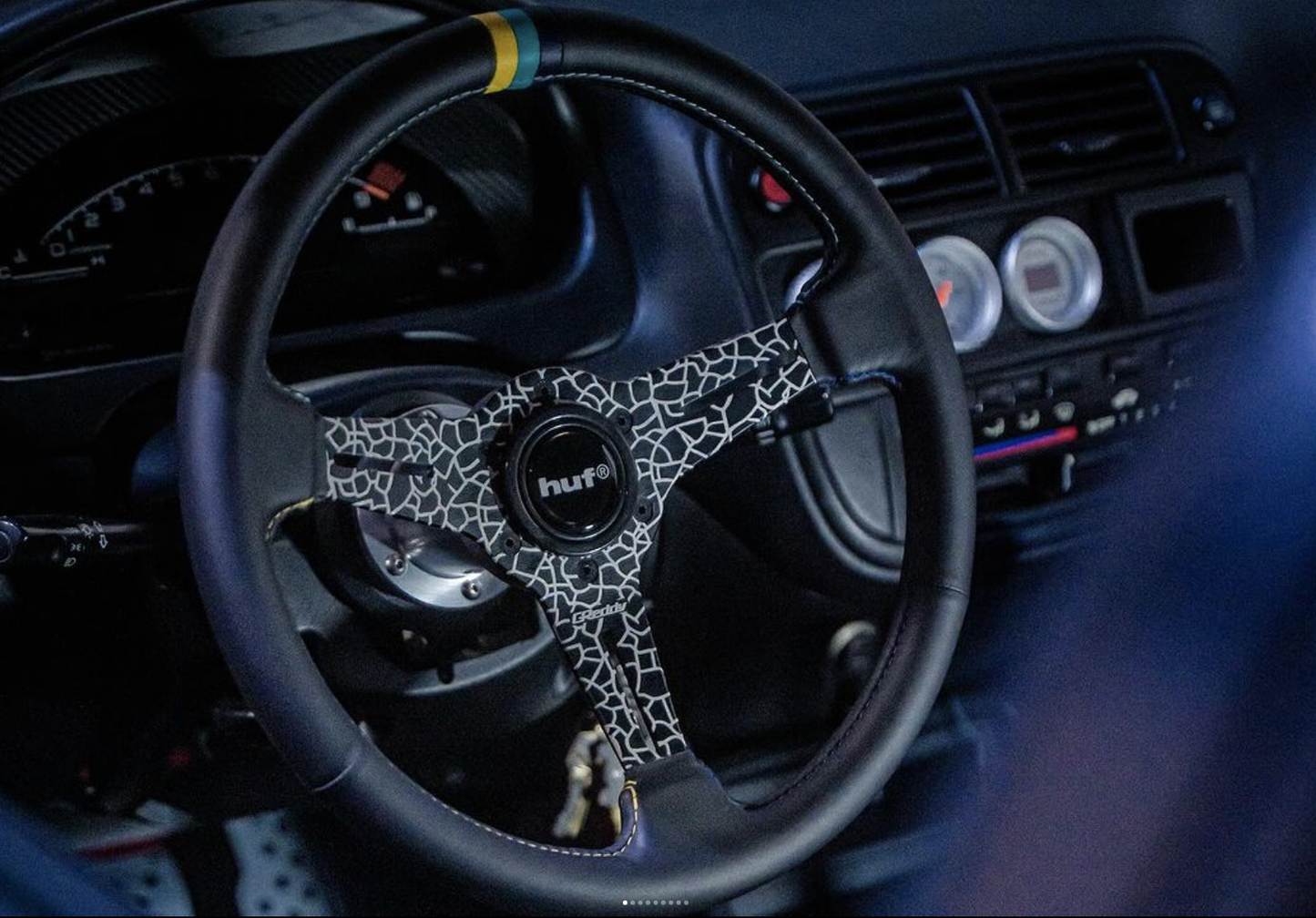 GReddy TRUST Japan HUF x GReddy Steering Wheel - Online release