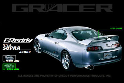 GReddy Performance Parts Toyota Supra (JZA80) GReddy GRacer Aero Lip Spoiler / Wing - Front Lip Spoiler - 170100201