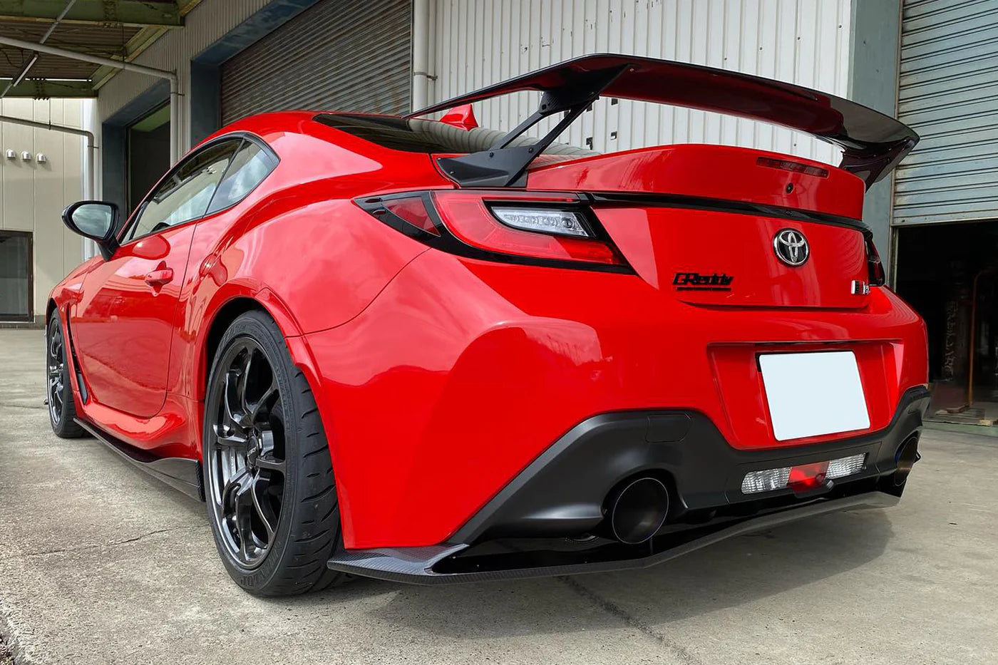 GReddy Performance Parts GREDDY X VOLTEX AERO KIT GR86/BRZ (ZN8/ZD8) CARBON REAR UNDER SPOILER - (17510235)