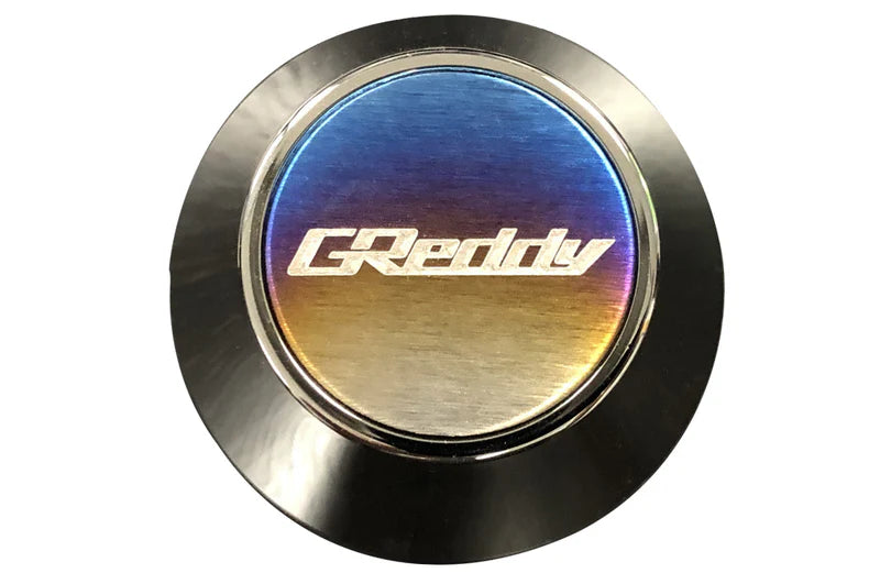 GReddy TRUST Japan ALUMINUM EMBLEM 60X12 BLACK / SILVER S-SIZE