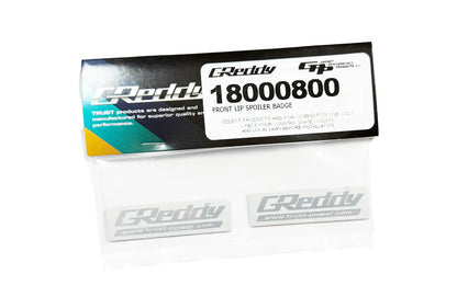 GReddy Performance Parts Replacement JDM GReddy Front Lip Emblem - (50 x 14mm)