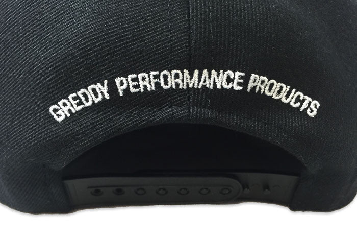 GReddy Performance Parts GPP "G" Snap-Back Cap - Black / White