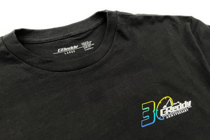 GReddy Performance Parts GReddy 30th Anniversary Tee - Black - 18017005 - 2X