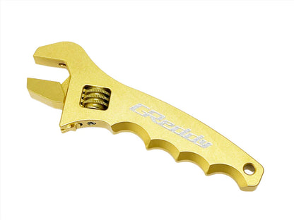 GReddy Performance Parts Adjustable AN Wrench V3 - Gold Anodized