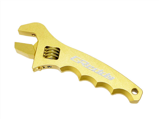 GReddy Performance Parts Adjustable AN Wrench V3 - Gold Anodized