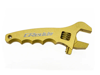 GReddy Performance Parts Adjustable AN Wrench V3 - Gold Anodized