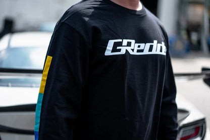 GReddy Performance Parts GReddy OG Long Sleeve Tee - Black - 20112306 - XXXL
