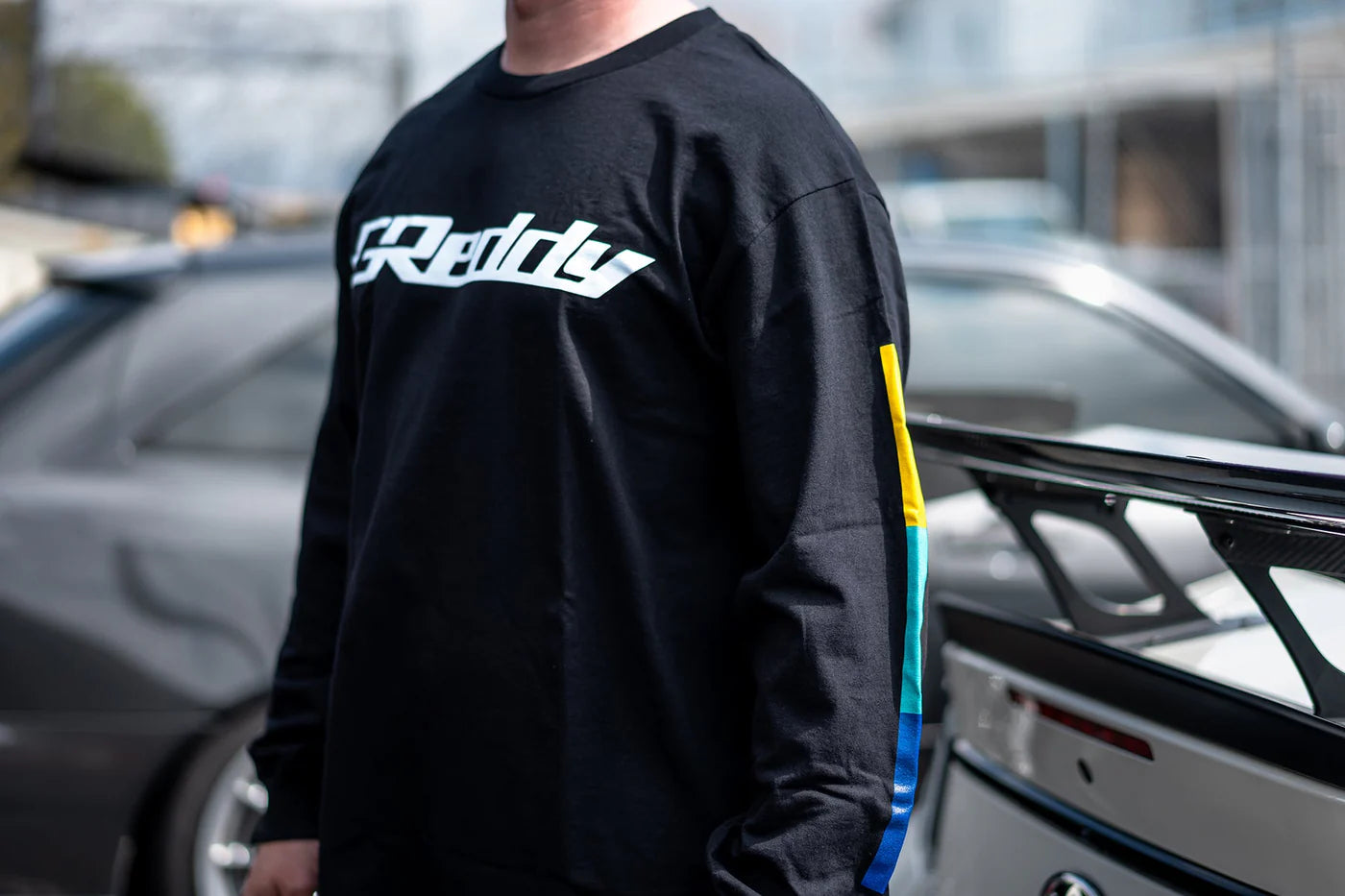 GReddy Performance Parts GReddy OG Long Sleeve Tee - Black - 20112306 - XXXL
