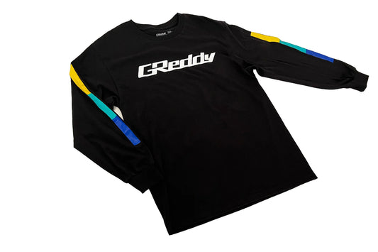 GReddy Performance Parts GReddy OG Long Sleeve Tee - Black - 20112301 - Small