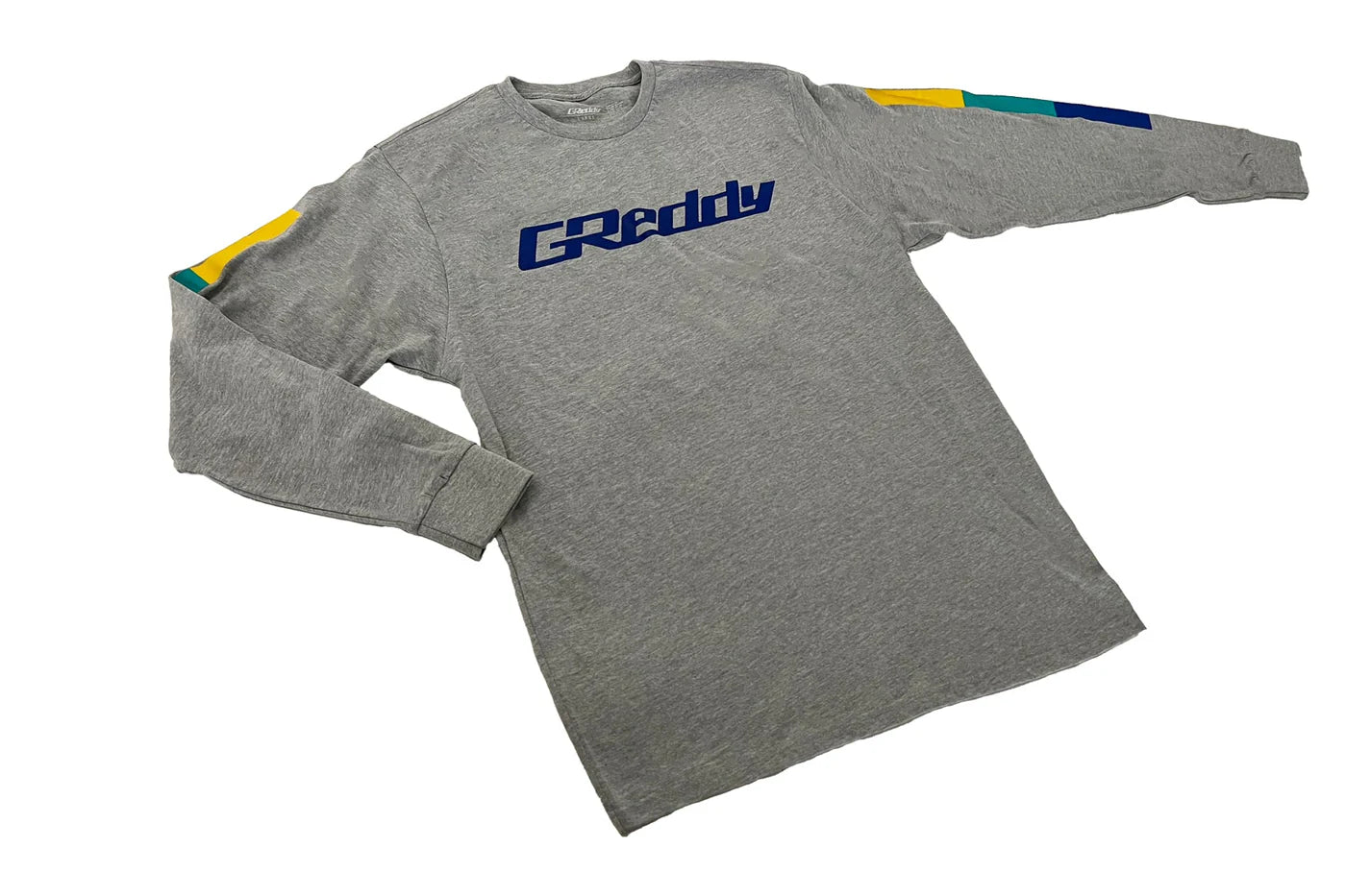 GReddy Performance Parts GReddy OG Long Sleeve Tee - Heather Gray - 20112316 - XXXL
