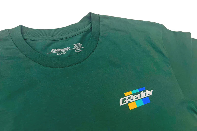GReddy Performance Parts GReddy Performance Tee - Sport Green - 20114054 - XL Tee