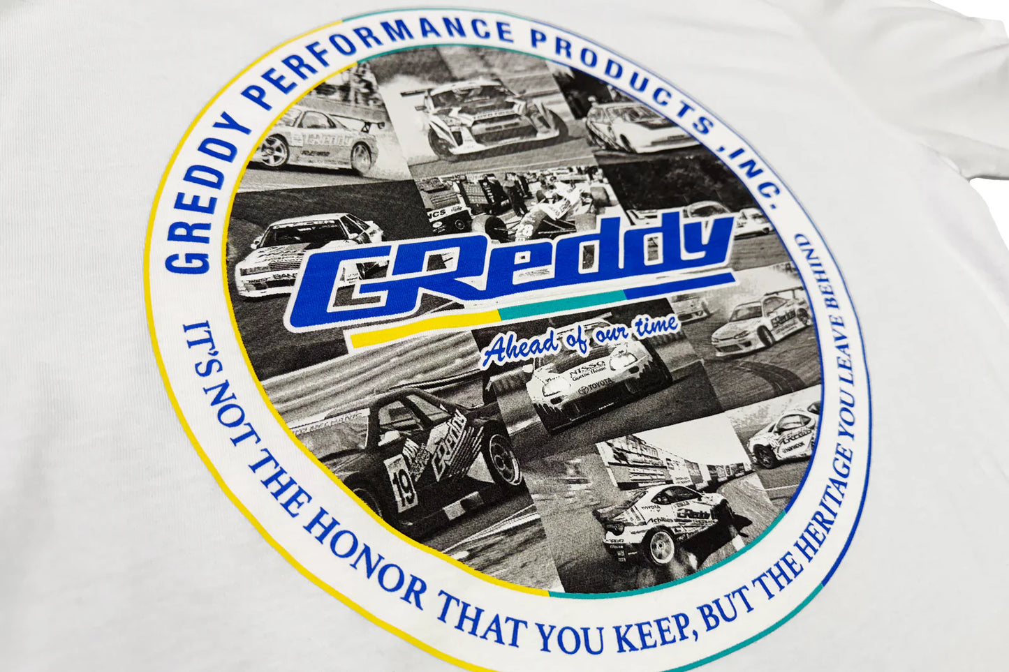 GReddy Performance Parts GReddy Performance Tee - White - 20114065 - XXL