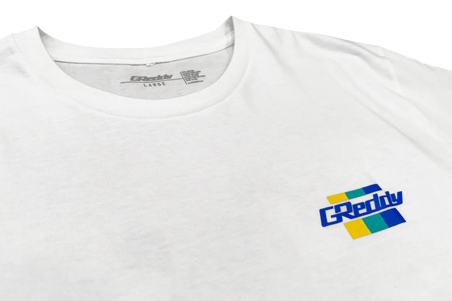 GReddy Performance Parts GReddy Performance Tee - White - 20114065 - XXL