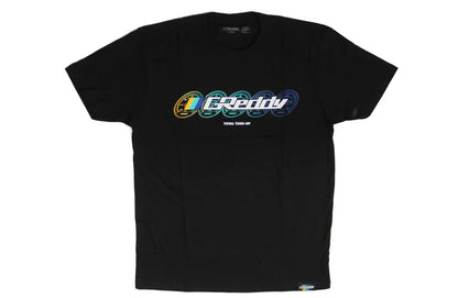 GReddy Performance Parts Meters Logo Tee - Black - 20117013 - Large Meters Tee