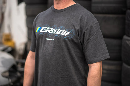 GReddy Performance Parts GReddy Meters Tee - Charcoal Heather - 20117023 - Large