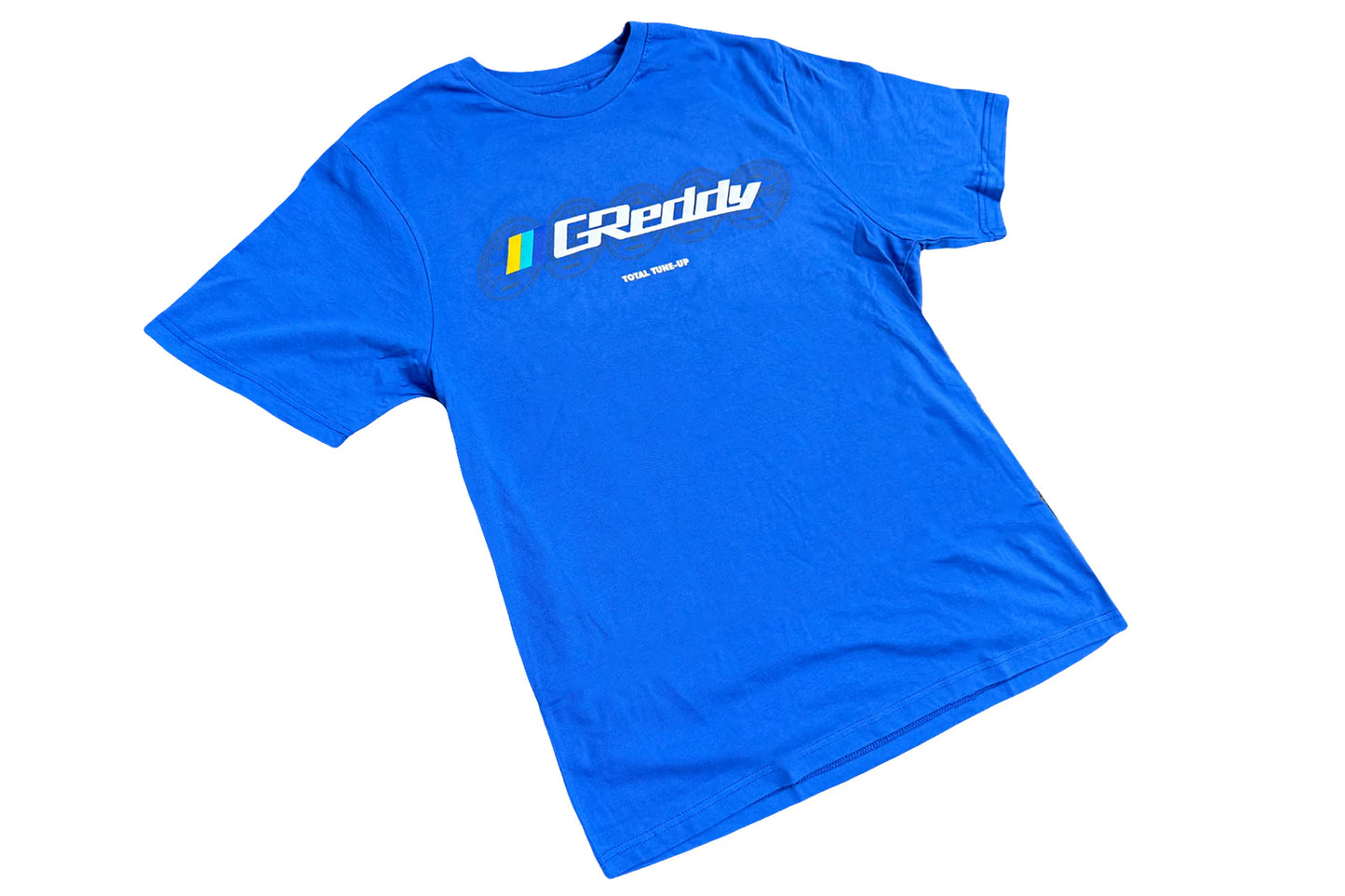 GReddy Performance Parts GReddy Meters Logo Tee - True Royal - 20117401 - Small Meters Tee