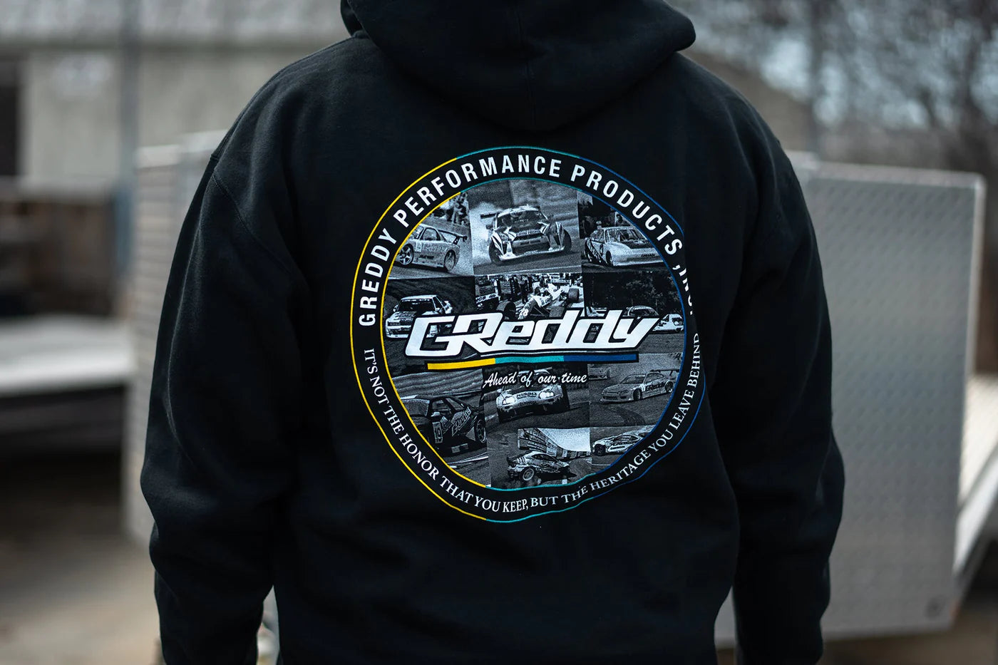 GReddy Performance Parts GReddy Performance Zip Hood - Black - 20120401 - Small
