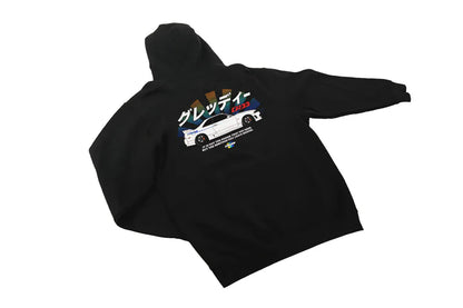 GReddy Performance Parts GR33 Pullover Hood - Black - 20121012 - Medium Black