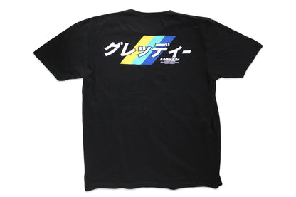 GReddy Performance Parts Katakana Tee or Tank - Black - 20124002 - Medium Tee