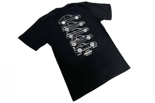 GReddy TRUST Japan GReddy H Heritage Tee - Black - 20124014 - X Large