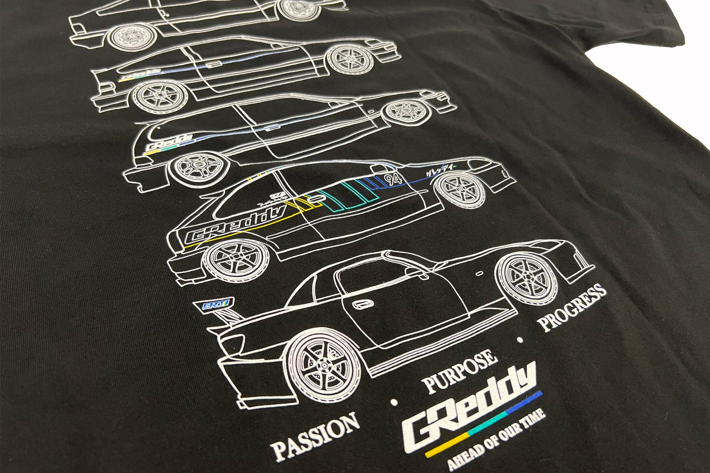 GReddy TRUST Japan GReddy H Heritage Tee - Black - 20124013 - Large