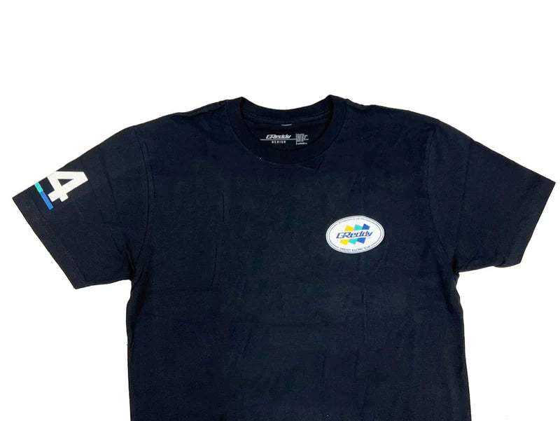 GReddy Performance Parts Racing Team Tee - Black - 20125003 - Black GRT Large Tee