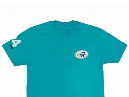 GReddy Performance Parts Racing Team Tee - Teal - 20125013 - Teal GRT Large Tee