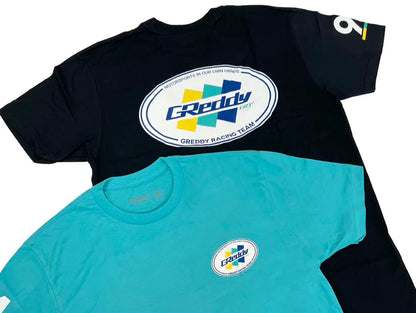 GReddy Performance Parts Racing Team Tee - Teal - 20125013 - Teal GRT Large Tee