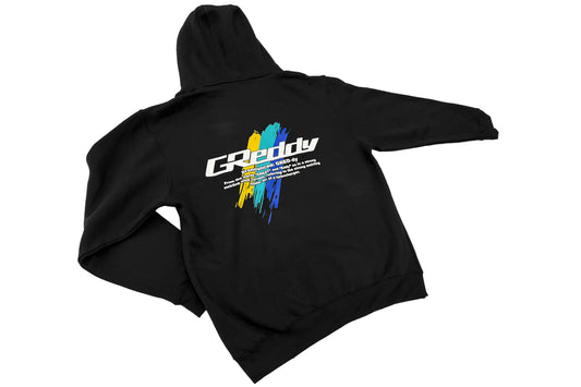 GReddy Performance Parts GReddy Definition Pullover Hood - Black - 20132021 - Small