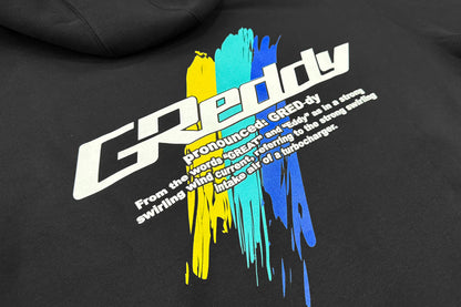 GReddy Performance Parts GReddy Definition Pullover Hood - Black - 20132023 - Large