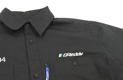 GReddy Performance Parts Mechanic's Button-up Work Shirt(s) 2.0 - Black - 20215005 - 2X