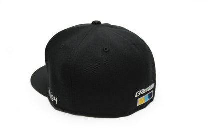 GReddy TRUST Japan GReddy Varsity G Fitted Cap - Black - 20307108- Size 8"