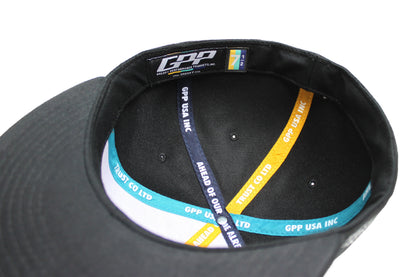 GReddy TRUST Japan GReddy Varsity G Fitted Cap - Black - 20307108- Size 8"