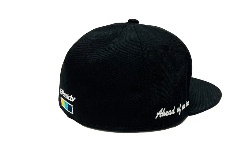 GReddy Performance Parts GReddy Ahead of our Time Fitted Cap - Black - 20308003 - Size 7 3/8"