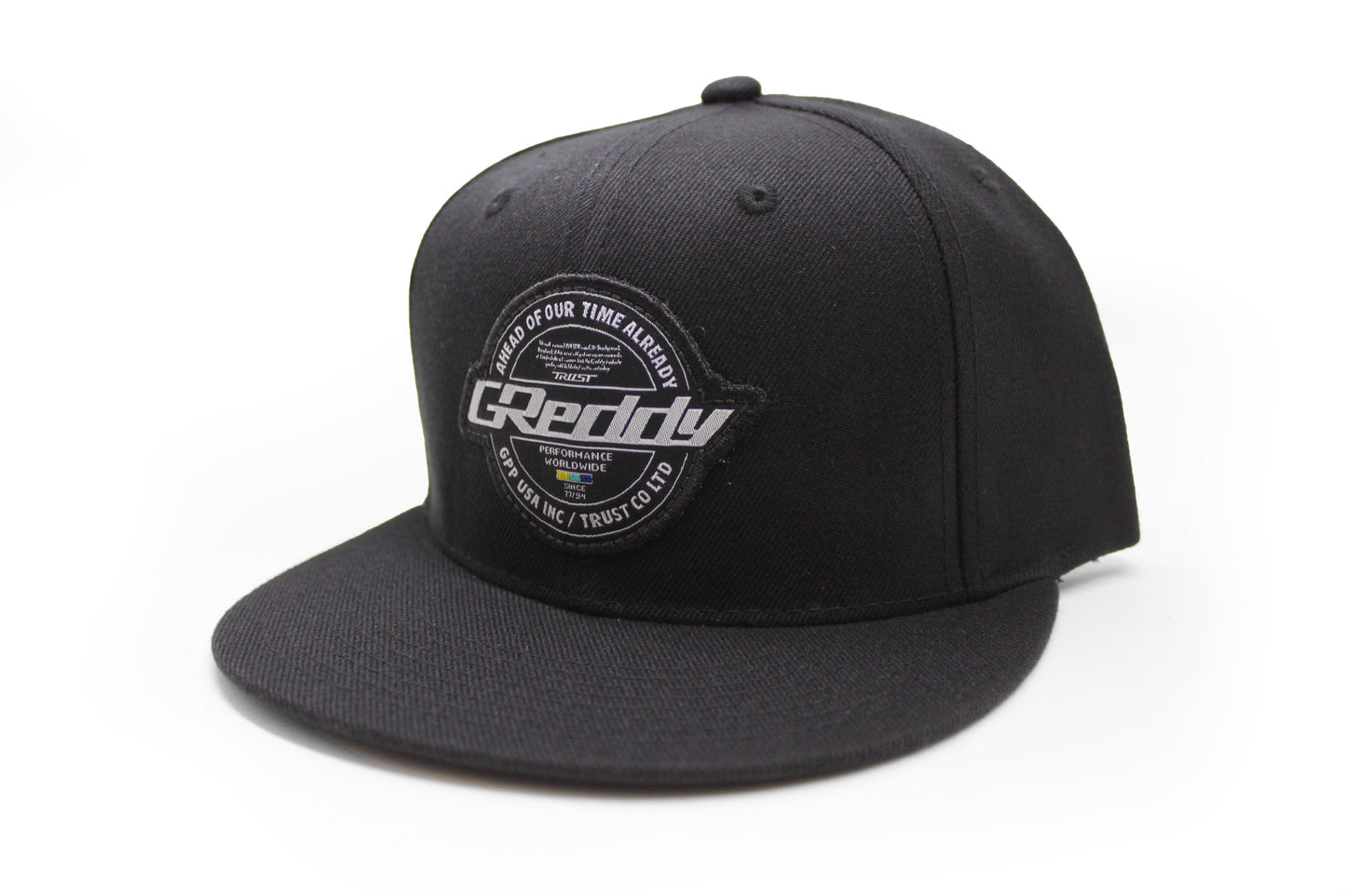 GReddy TRUST Japan GReddy Seal Logo Snap-Back Cap - Black