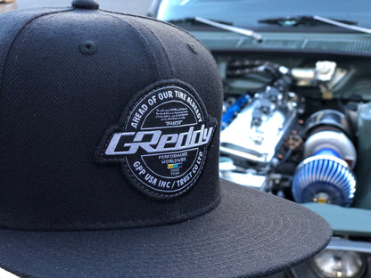 GReddy TRUST Japan GReddy Seal Logo Snap-Back Cap - Black